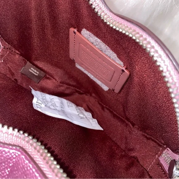 Coach Heart Crossbody New - Picture 5 of 15